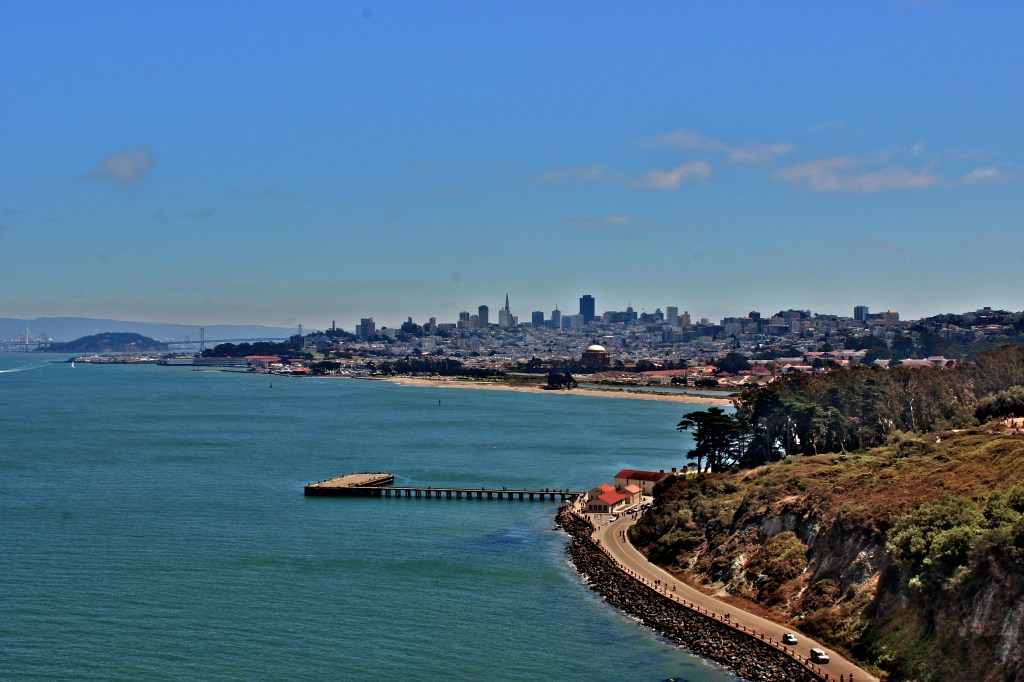 City Skyline as seen from the Golden Gate